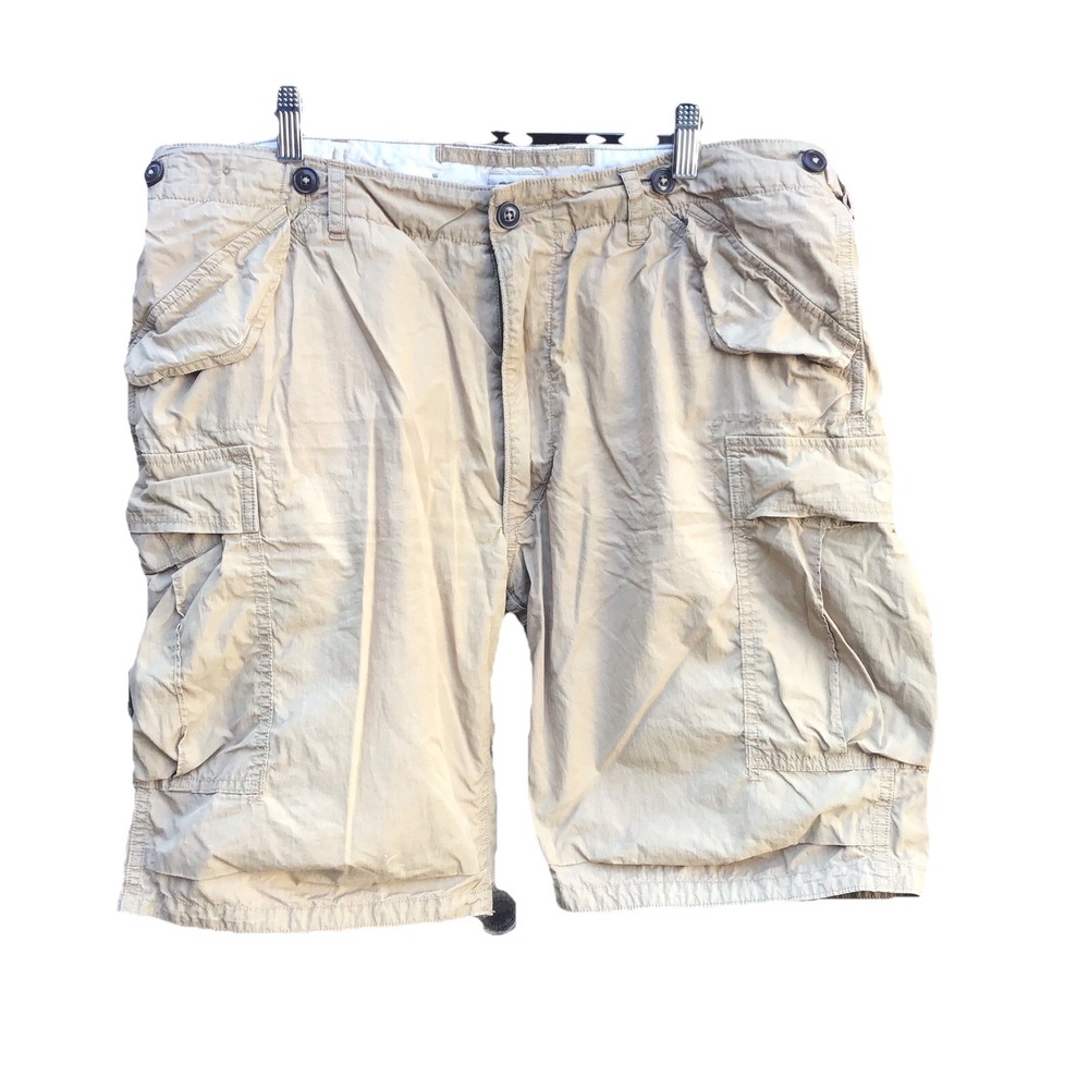 Relwen Cargo Shorts Men's 36 Khaki Tan Military Utility 37x9.5